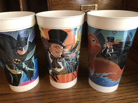 Mcdonalds batman cups - White Mugs & Cups for McDonald, Vintage McDonalds, McDonald's Muppets Glass, Batman Forever Trading Cards. These three iconic character embossed clear glass McDonald's Batman Forever mugs are from 1995 DC Comics. These nostalgic mugs are 28 years old and there are two that feature "Two Face," and one that features …
